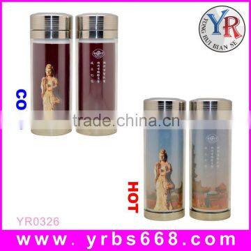 Double Wall Stainless Steel Starbucks Coffee Tumbler With Lid