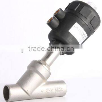 Spring Piston Weld Ends Single Seated Angle Valve