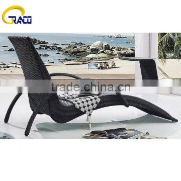 Granco KAL880 plastic wicker sun lounger
