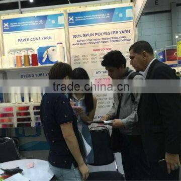 100 Polyester Spun 20S/2 30S/2 40S/2 50S/2 Sulphur Dyed Yarns photo-6