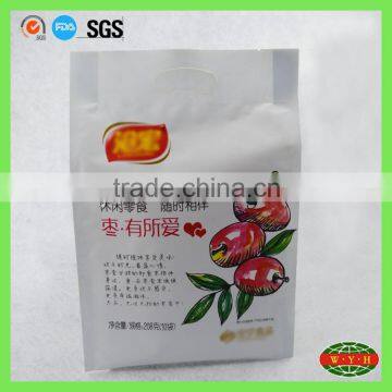 printing snacks packing bag / side gusset paper disposable vacuum bag