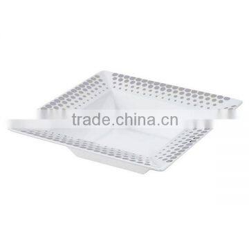 Disposable Plastic Silver/ Gold Coated Bowl photo-2