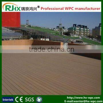 Wood Plastic Swimming Pool Deck With Anti-slip and Anti UV Feature photo-5