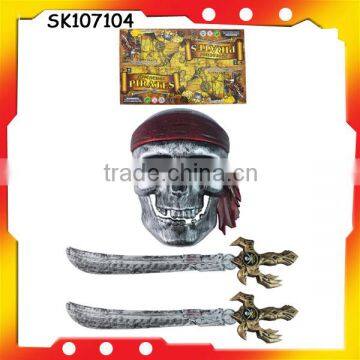 horror pirate sword toy pirate mask with EN71