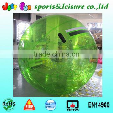 green transparent inflatable water balls for sale