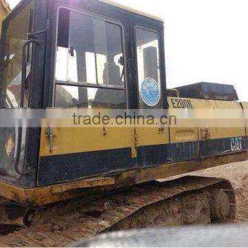 good used CAT E200B hydraulic crawler excavator best price offered