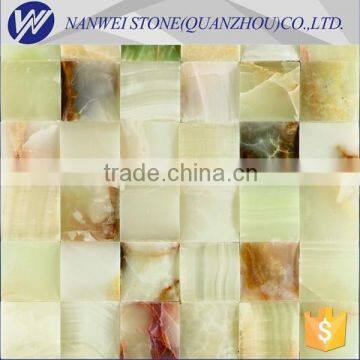 2016 hot sale bathroom floor tile price , onyx marble mosaic tiles