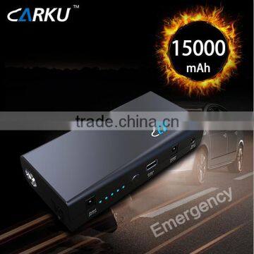 Carku multi-function jump starter power bank 15000mAh portable car jump starter