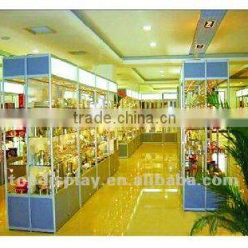 wholesale glass display cabinets