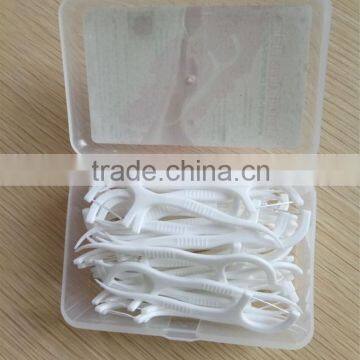 Plastic tooth Cleaning flossers/PlasticToothpicks/Dental floss Picks
