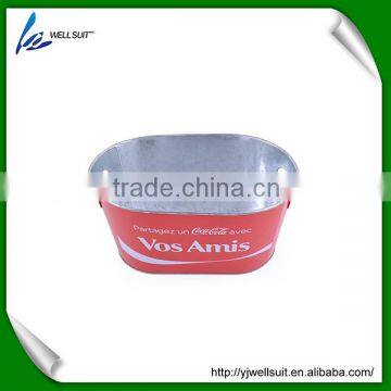 china colorful new design unique galvanized french buckets