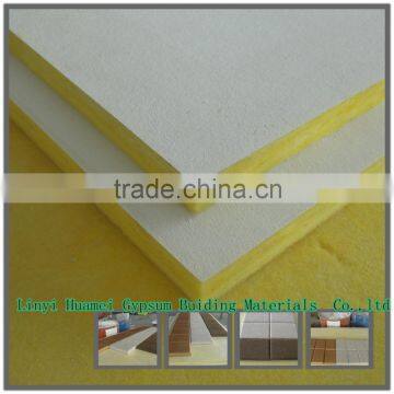 595*595*15mm/20mm/25mm white fiberglass acoustic ceiling tile