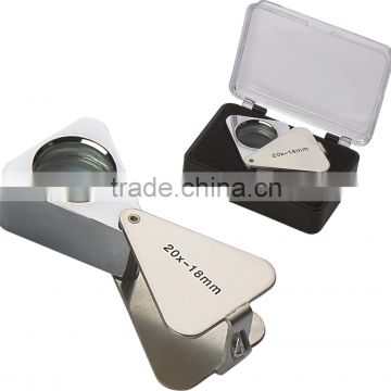 pocket magnifying/led pocket magnifier/folding pocket magnifiers