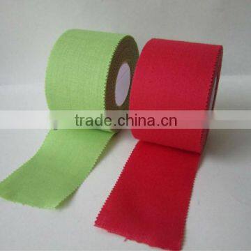 Hot melt adhesive regular sports tape 100% cotton CE/FDA/ISO approved (SY)