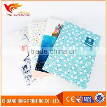 China market wholesale romantic softcover notebook printing