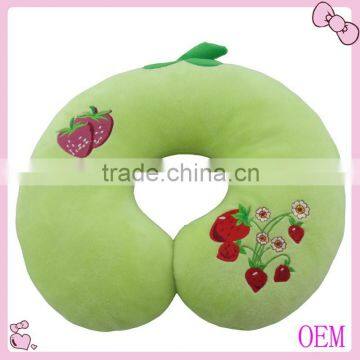 High quality custom gift soft plush neck pillow