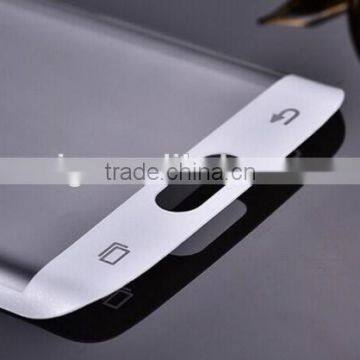 3D Curver Anti-shock Tempered Glass Screen Protector, Anti-fingerprint Full Cover Edge to Edge Glass Film for Samsung s6 Edge photo-4
