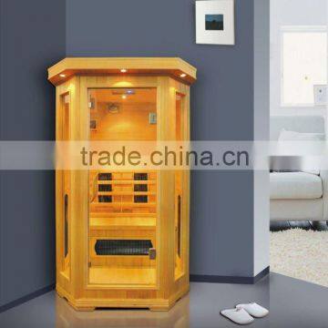 CE ETL ROHS Approved far infrared sauna room for 2person