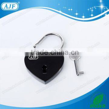 AJF TUV Passed the Most Popular Product of Black Color Love Heart Shape Lock,Liebesschloss,cadenas Quality Choice photo-5