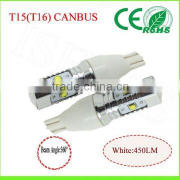2015 New Design 450 Lumen Canbus T10/ T15 /T16 Error Free With 2 Years Warranty High Power Canbus Led Light photo-3
