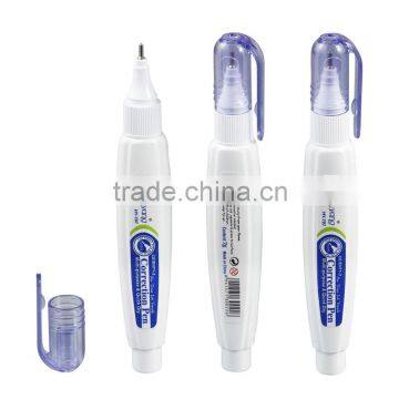 White out Metal tip correction pen(HY-707) correction fluid 7ml corrector liquid