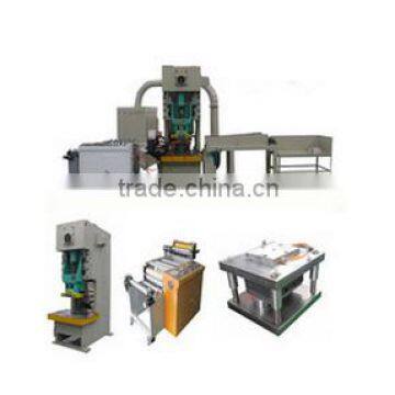 High speed foil container making machine