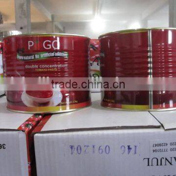 Thick Pasty Tomato Paste in Can 2200gram photo-5