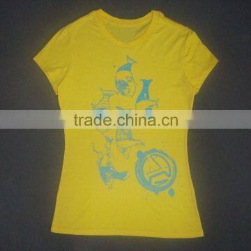 Ladies T-Shirt, Fashion Shirts, Cotton Jersey.