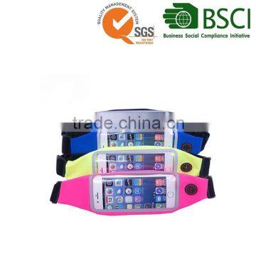 Wholesale waterproof running sport elastic waist bag