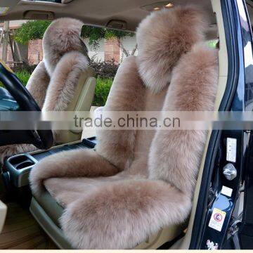 2016 New Merino Sheepskin Cushions Fur Sheepskin Auto Seat Cushion winter