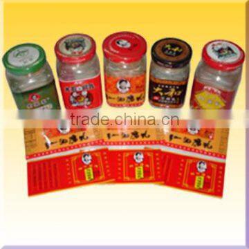 High Quality PVC Shrink Seamed Label for Jar Use