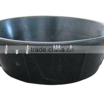 rubber trough,feeding pan,3gallon rubber feed pan,Tyre rubber tub