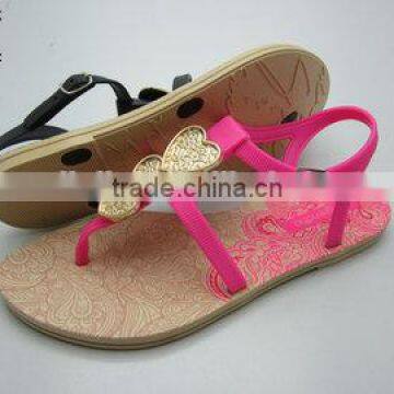 Fashion and hot selling women pcu shoes in women sandals for Summer 2014