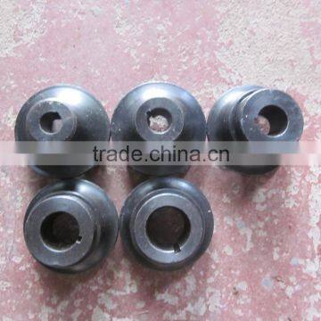 coupling , cast iron shaft coupling . test bench coupling