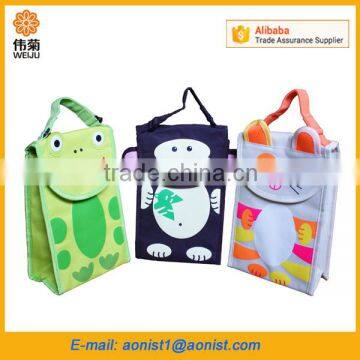 2016 new design fashion foldable Insulated Lunch cooler Bag for Girls