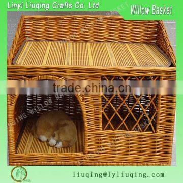 wicker pet house dog/cats baskets