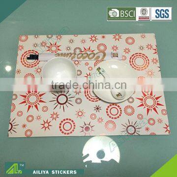 Hot selling eco-friendly OEM factory customized dining table mats