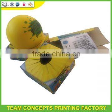 Printing water skipping balls packing box