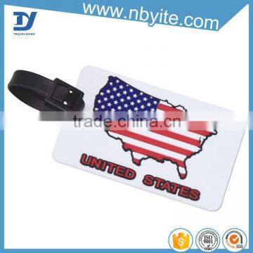 Smiling face tag elite luggage