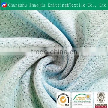 Changshu supplier comfortable breathable wicking sports mesh cloth fabrics