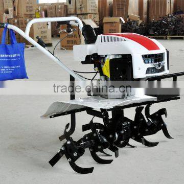 Easy for operation 196cc petrol engine recoil start garden tiller cultivator small farm cultivator cultivating machine