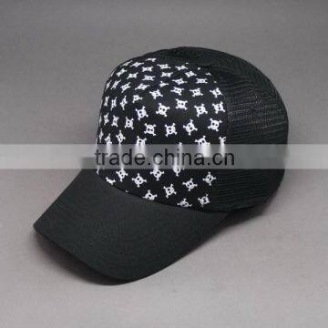 WHOLESALE PRINTING CUSTOM 5 PANEL TRUCKER MESH HAT CAP