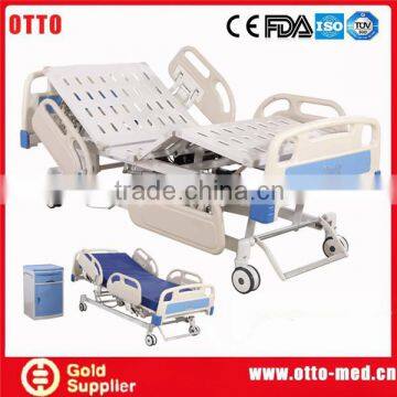 5 function electric medical bed with mattress