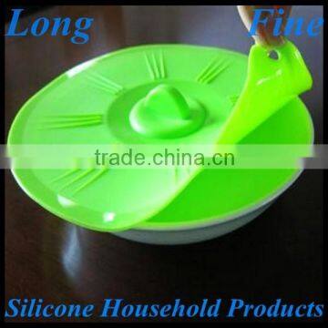 Alibaba Wholesale Leaf Shaped Silicone Cup Cover