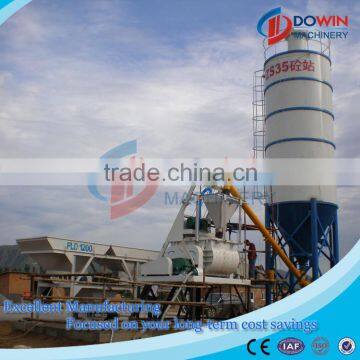 New product station type dry mix concrete mixing plant with high quality