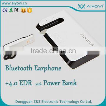 SX-907 Bluetooth 4.0 Headset with Power Bank