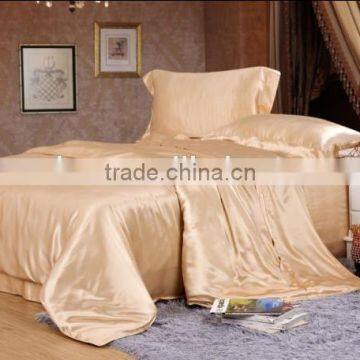 Details about 4pcs 100% Pure Silk Sheets Set Silk Bedding Set Seamless 19mm charmuese