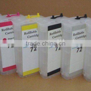 (RCH-72) Refillable Ink Cartridge for HP72 HP 72 T610/T620/T790/T1100/T1120/T1200/T770/T2300 C9403A C9397A