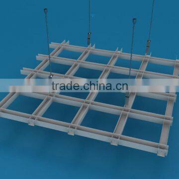 T bar suspended ceiling grid interior decoration