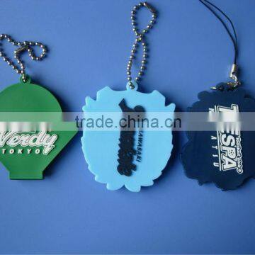 fashion mobile phone pendant with customized logo